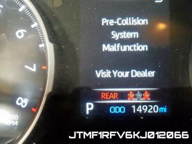 JTMF1RFV6KJ012066 фото 9