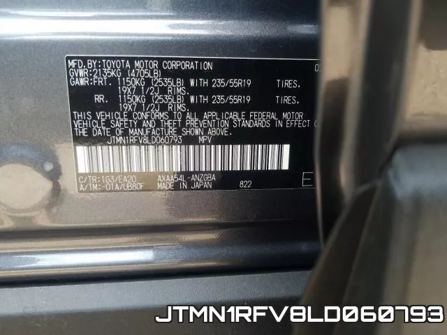 JTMN1RFV8LD060793 фото 2
