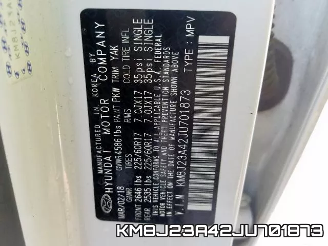 KM8J23A42JU701873 фото 2