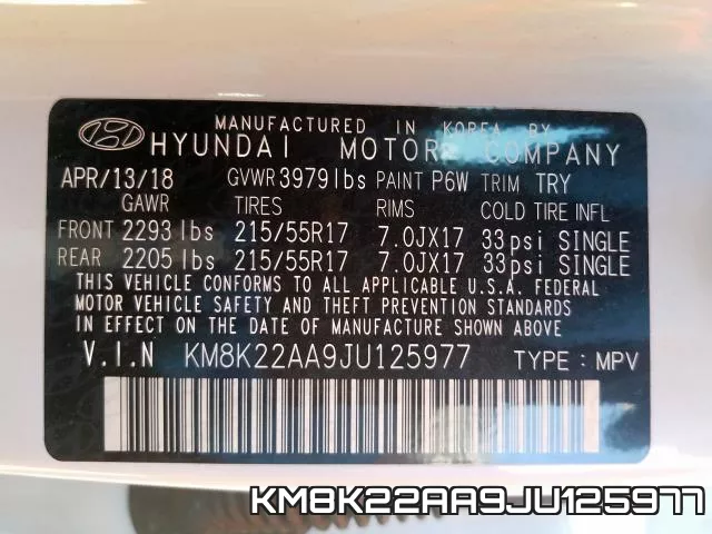 KM8K22AA9JU125977 фото 2