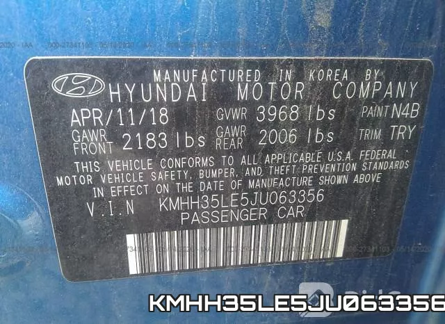 KMHH35LE5JU063356 фото 10