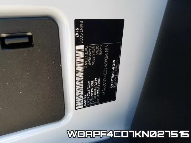 WDAPF4CD7KN027515 фото 2