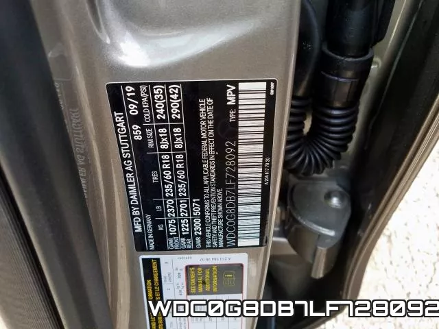 WDC0G8DB7LF728092 фото 2