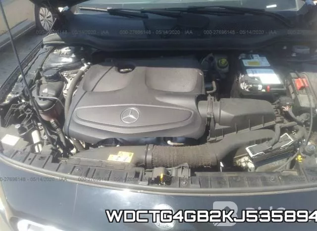 WDCTG4GB2KJ535894 фото 2