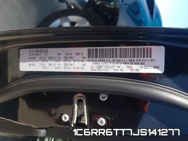 1C6RR6TT7JS141277 фото 2