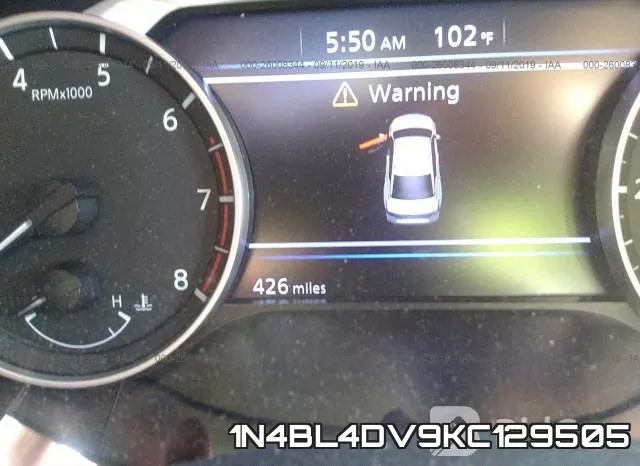 1N4BL4DV9KC129505 фото 8