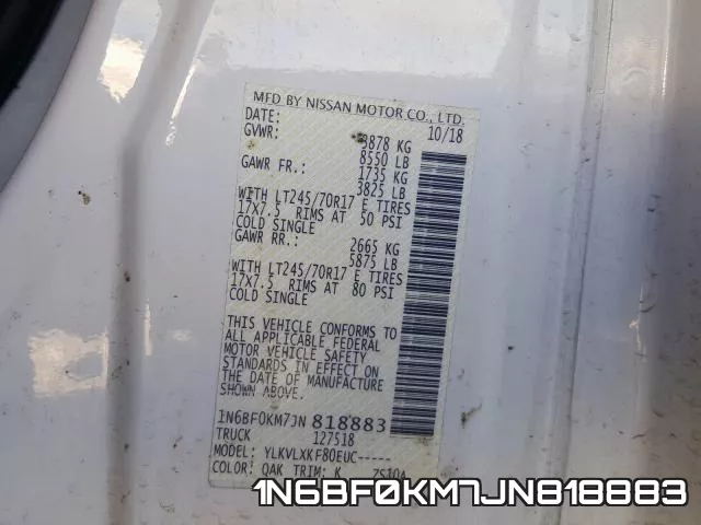 1N6BF0KM7JN818883 фото 2