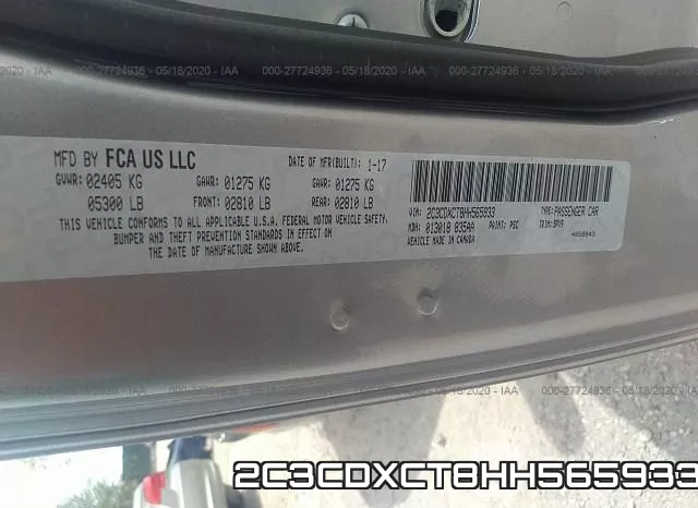 2C3CDXCT8HH565933 фото 10