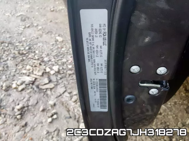 2C3CDZAG7JH318278 фото 2