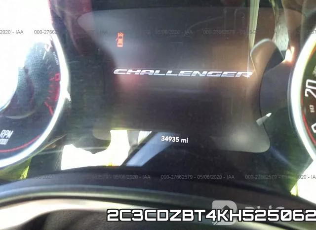 2C3CDZBT4KH525062 фото 8
