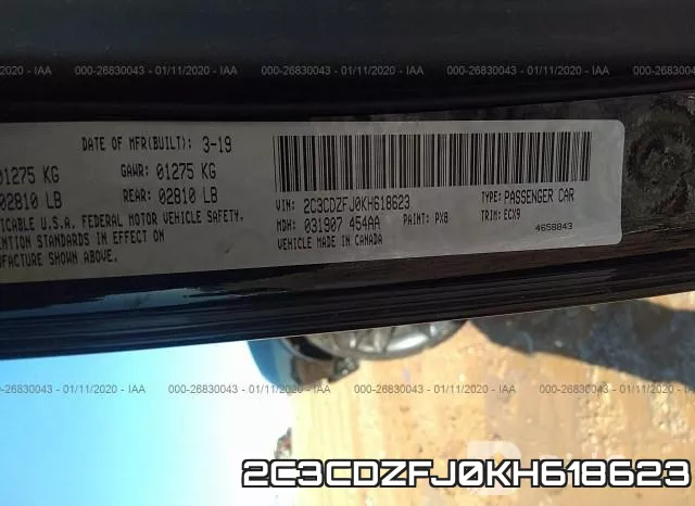 2C3CDZFJ0KH618623 фото 10