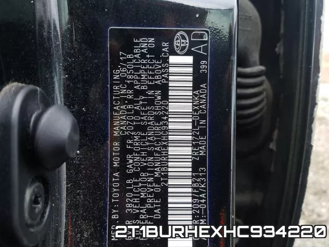 2T1BURHEXHC934220 фото 2