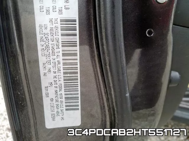 3C4PDCAB2HT551727 фото 2