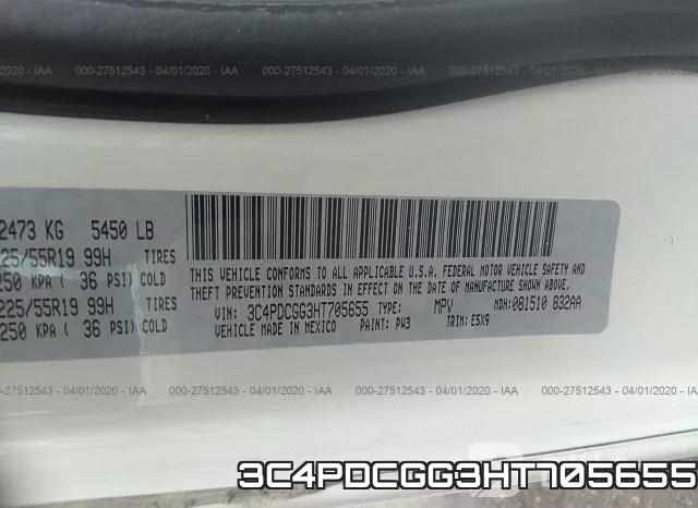 3C4PDCGG3HT705655 фото 10