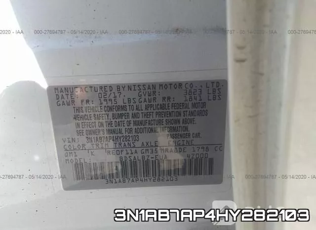 3N1AB7AP4HY282103 фото 10