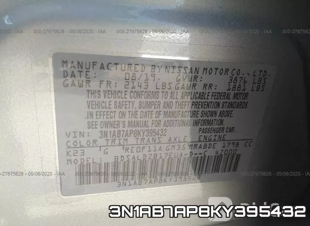 3N1AB7AP8KY395432 фото 10