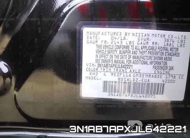 3N1AB7APXJL642221 фото 10