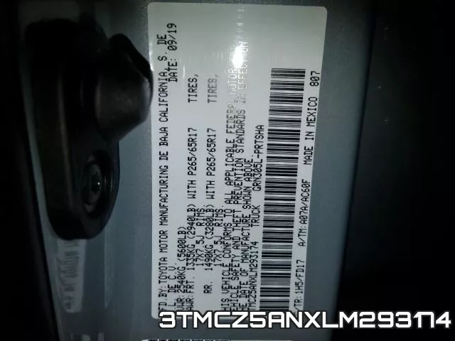 3TMCZ5ANXLM293174 фото 2