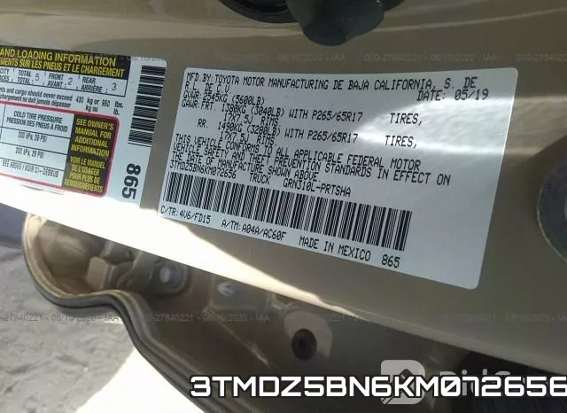 3TMDZ5BN6KM072656 фото 10
