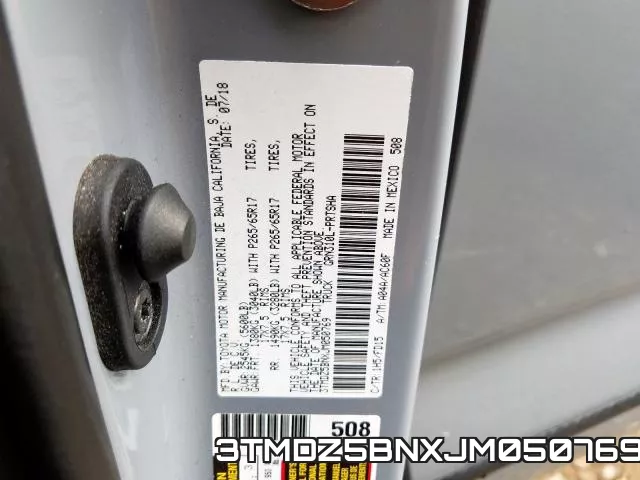3TMDZ5BNXJM050769 фото 2