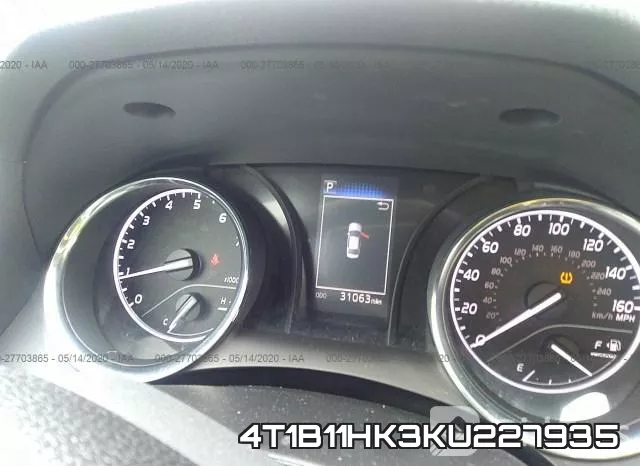4T1B11HK3KU227935 фото 8