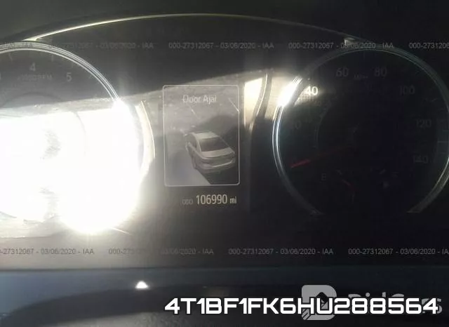 4T1BF1FK6HU288564 фото 8