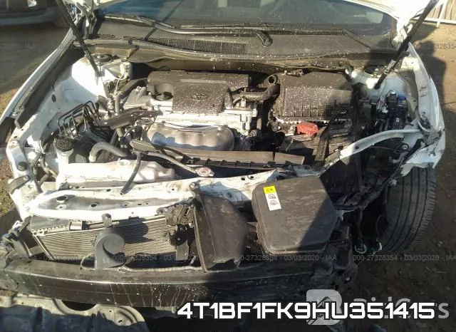 4T1BF1FK9HU351415 фото 2