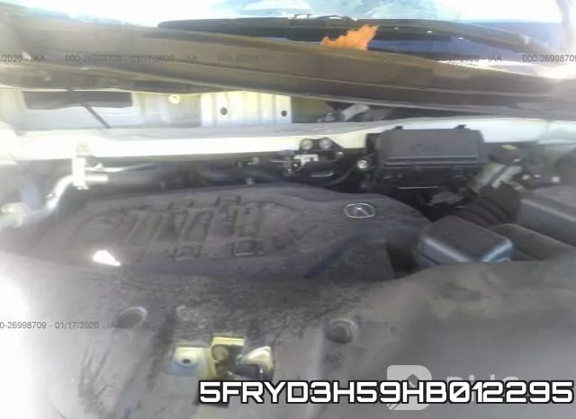 5FRYD3H59HB012295 фото 2