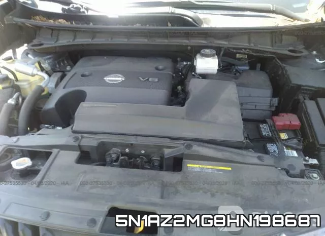 5N1AZ2MG8HN198687 фото 2