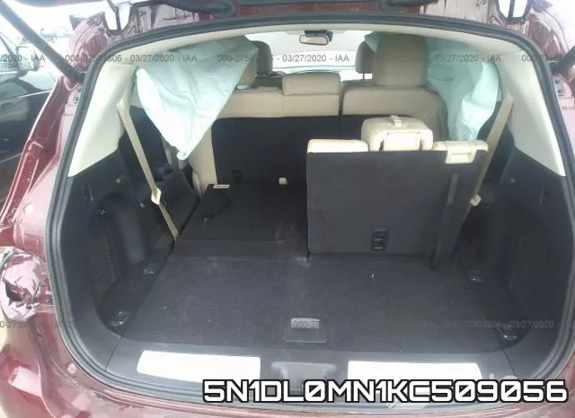 5N1DL0MN1KC509056 фото 9