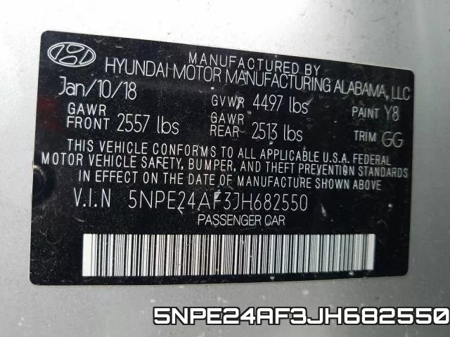 5NPE24AF3JH682550 фото 2