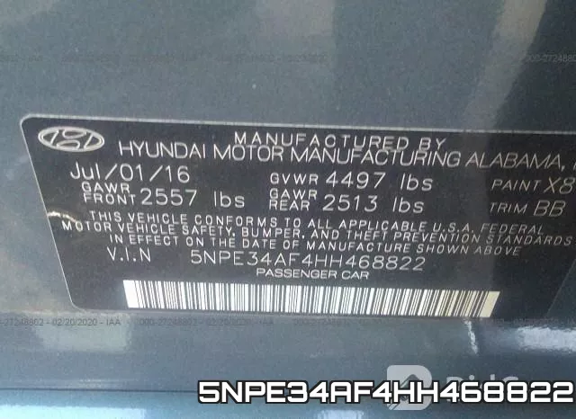 5NPE34AF4HH468822 фото 10