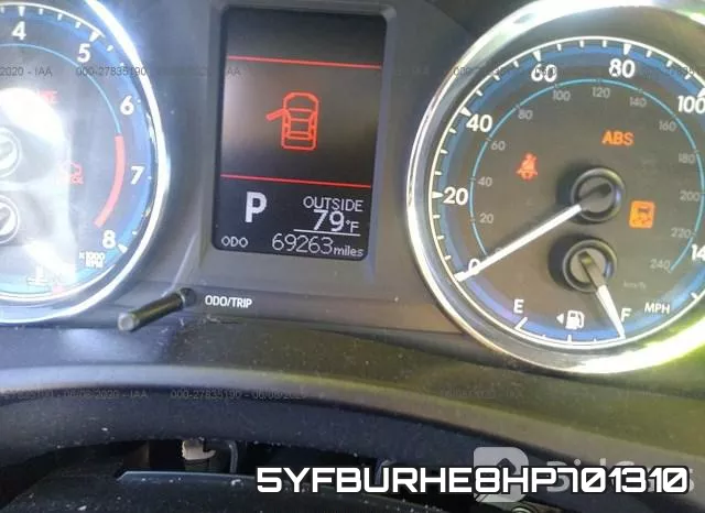5YFBURHE8HP701310 фото 8