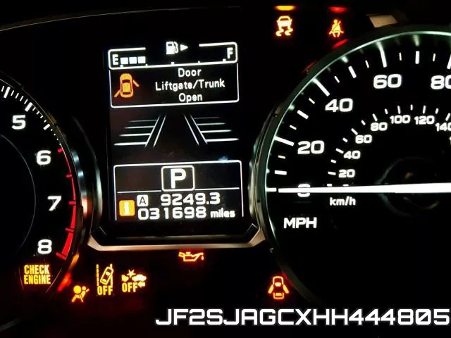 JF2SJAGCXHH444805 фото 9