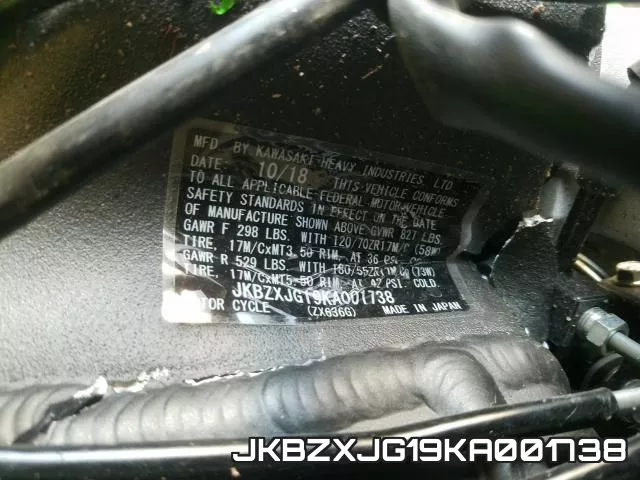 JKBZXJG19KA001738 фото 2