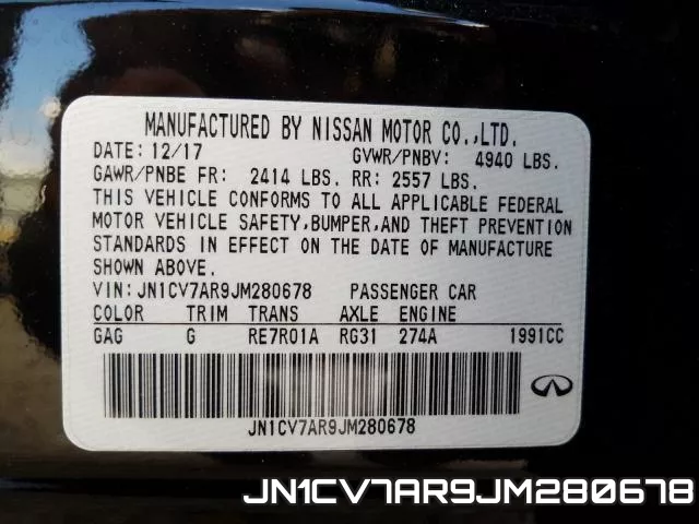 JN1CV7AR9JM280678 фото 2