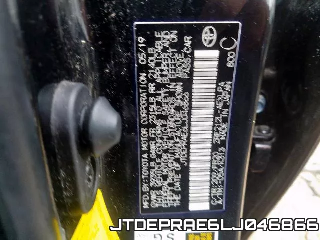 JTDEPRAE6LJ046866 фото 2