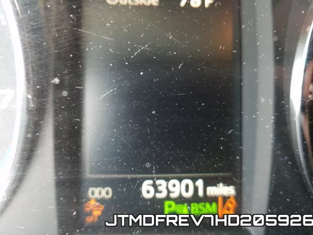 JTMDFREV7HD205926 фото 9