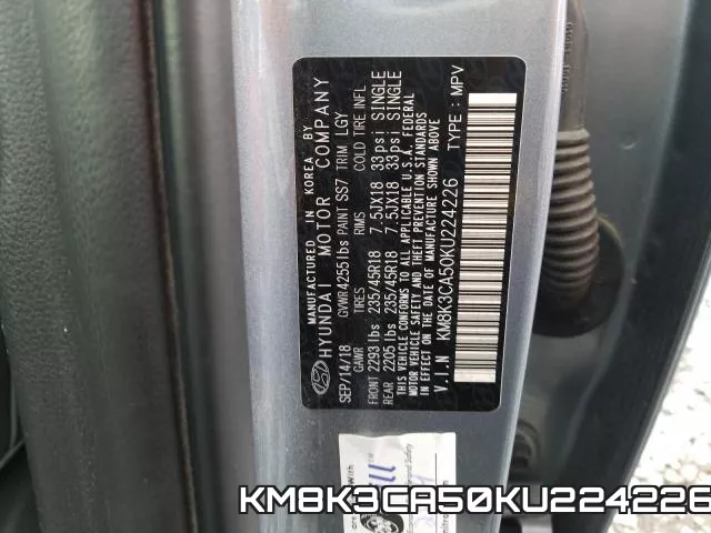 KM8K3CA50KU224226 фото 2