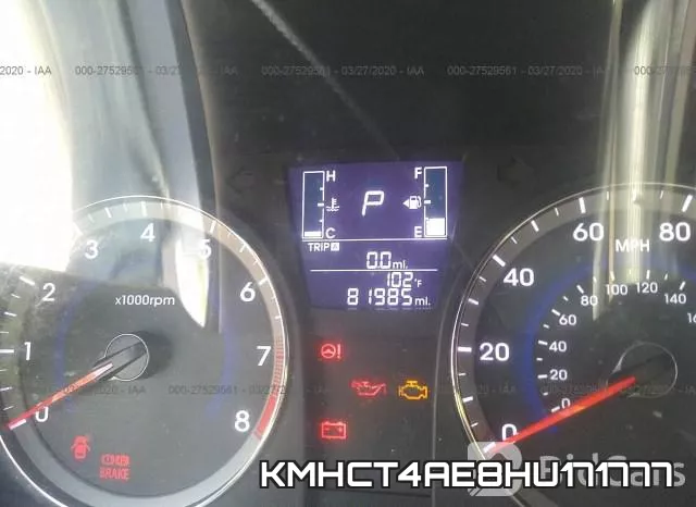 KMHCT4AE8HU171777 фото 8
