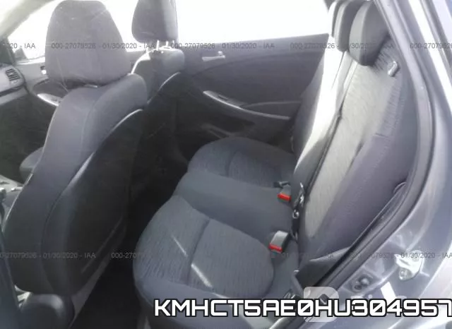 KMHCT5AE0HU304957 фото 9