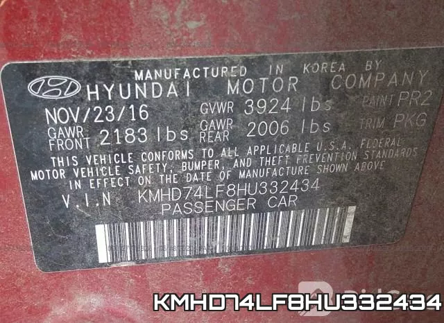 KMHD74LF8HU332434 фото 10