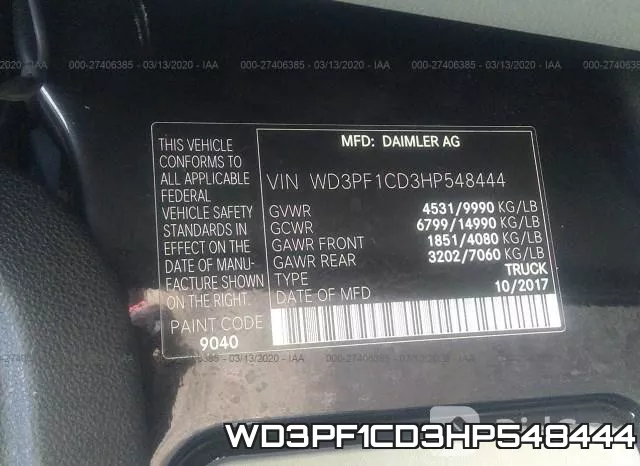 WD3PF1CD3HP548444 фото 10