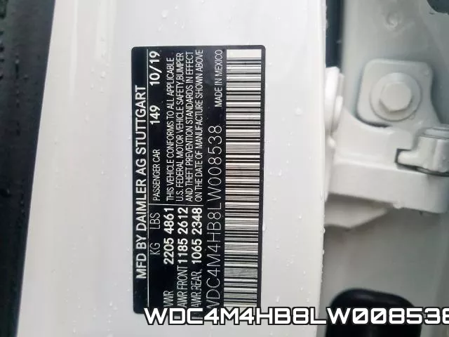WDC4M4HB8LW008538 фото 2
