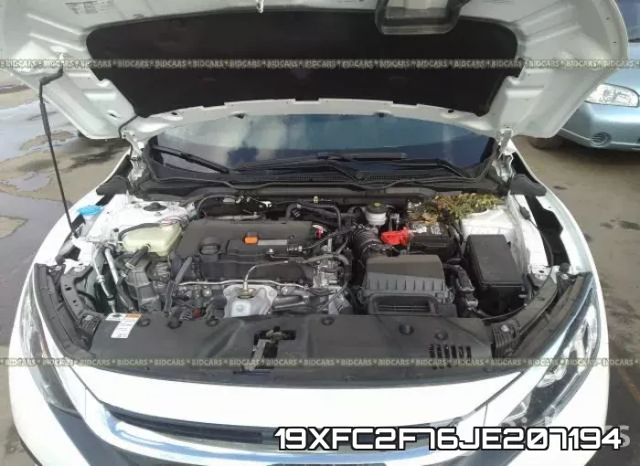 19XFC2F76JE207194 фото 2