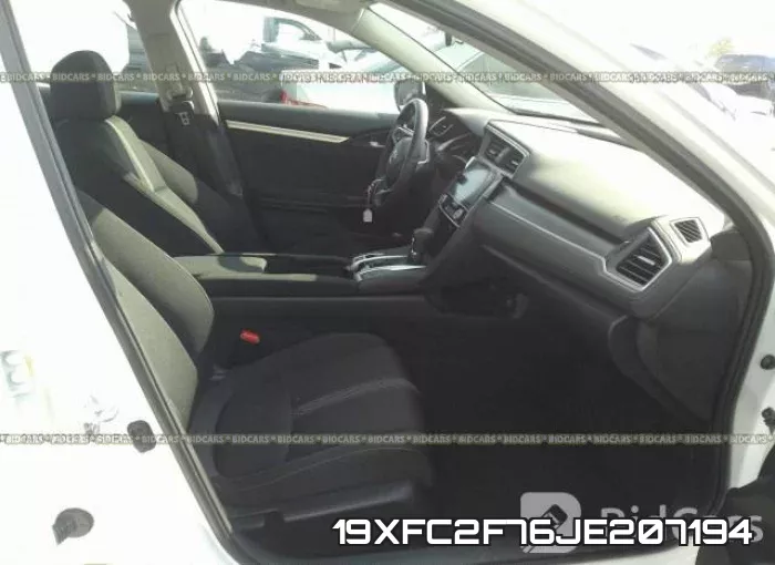19XFC2F76JE207194 фото 6