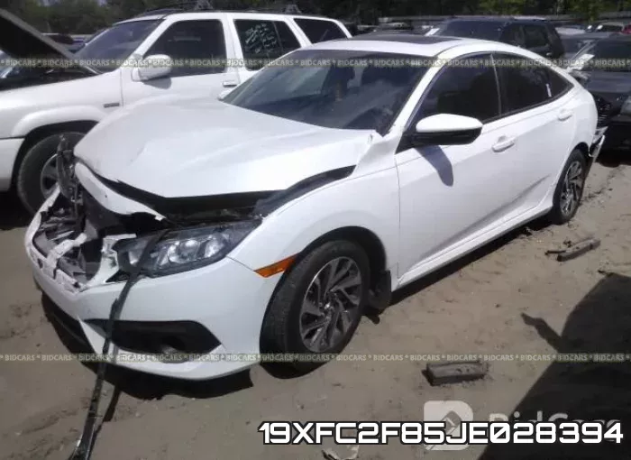 19XFC2F85JE028394 фото 3