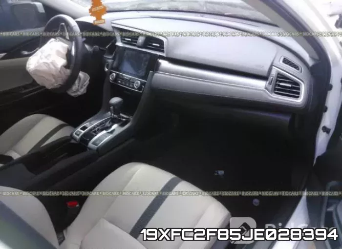 19XFC2F85JE028394 фото 6