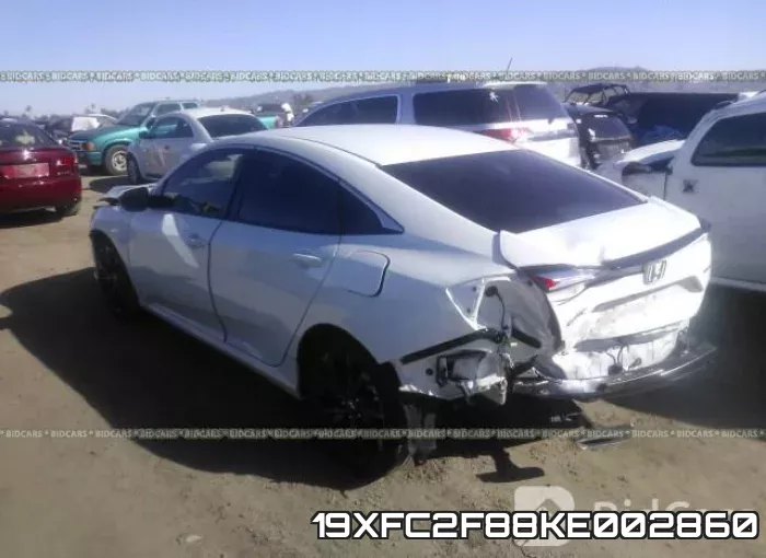 19XFC2F88KE002860 фото 3