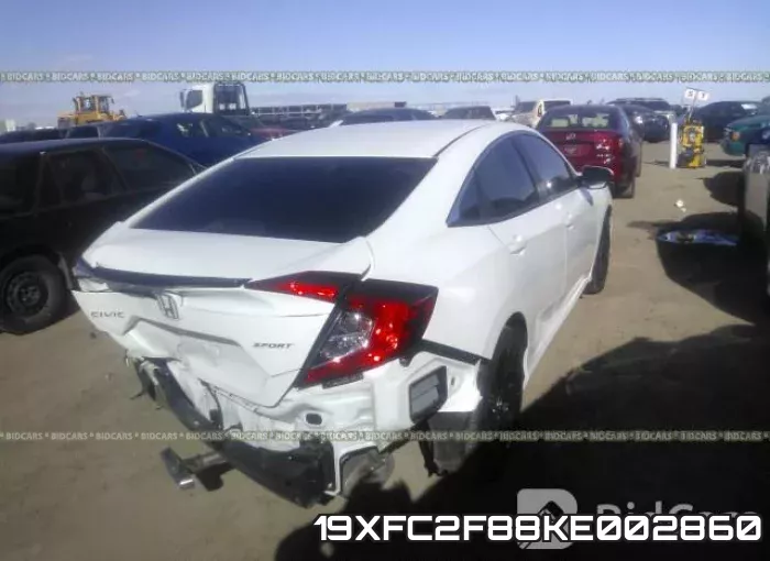 19XFC2F88KE002860 фото 4